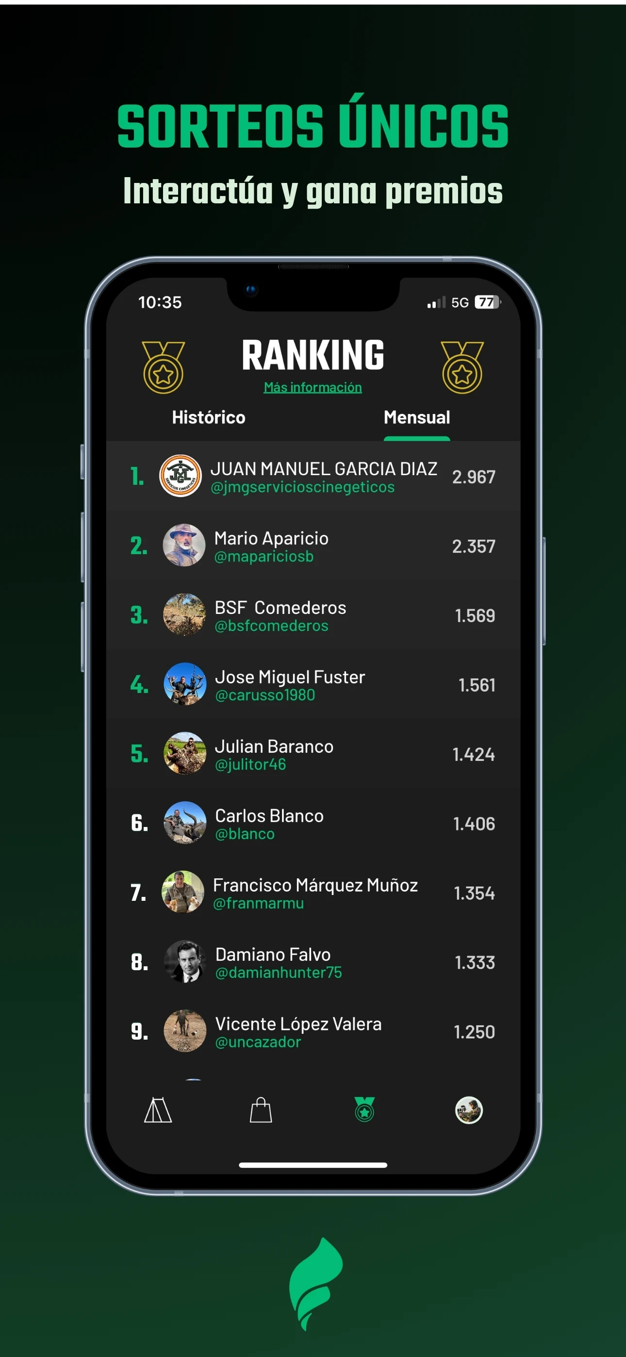 Ferox - La red social de caza screenshot
